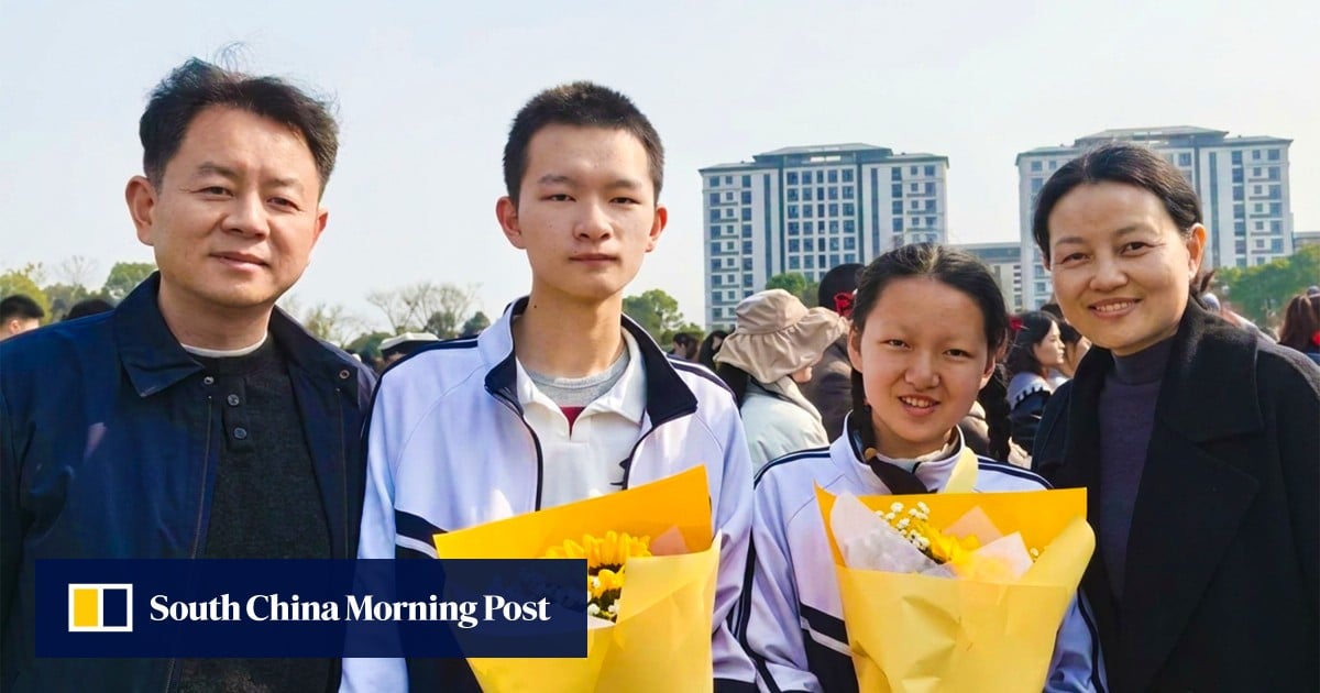 China gaokao wins: sister skips 2 grades to study with brother, rejects ‘prodigy’ label