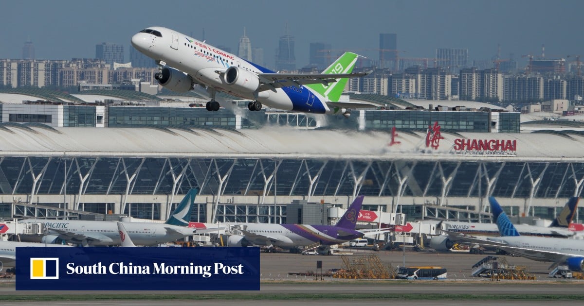 High-altitude variant of China’s C919 airliner completes first test flight in Shanghai