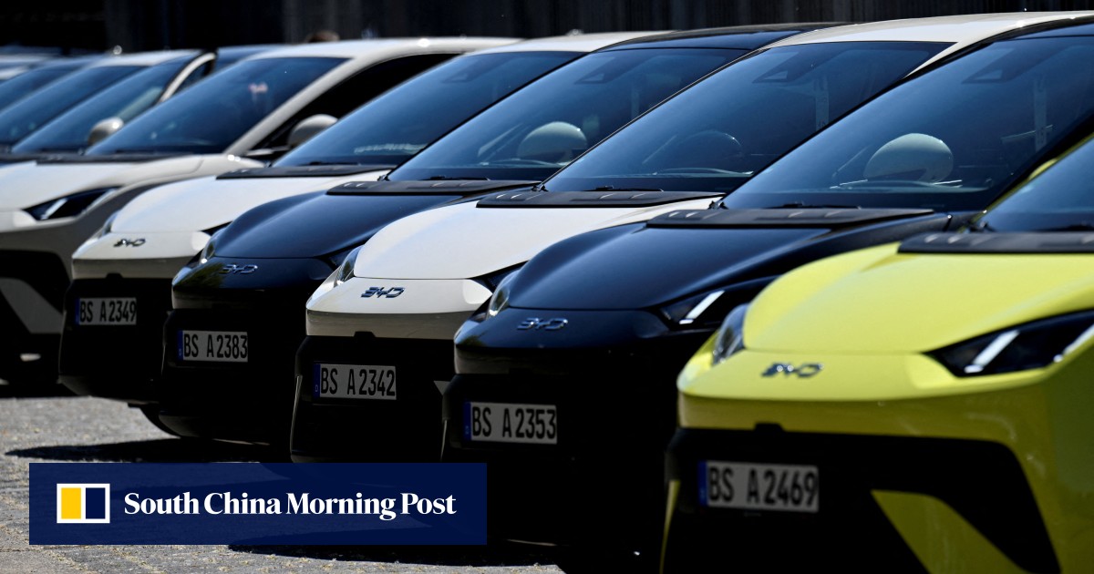 Europe’s new EV power struggle sees Chinese giants seize record market share