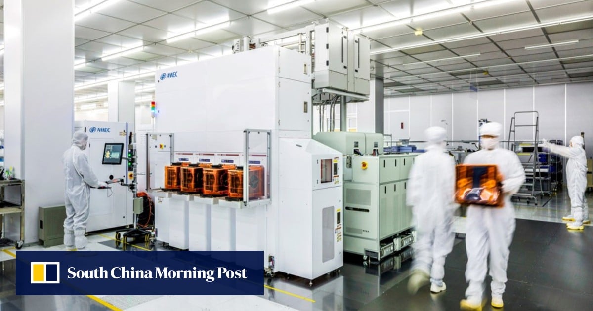 Chinese chip-tool maker AMEC says first-half profit to nearly quadruple amid soaring demand