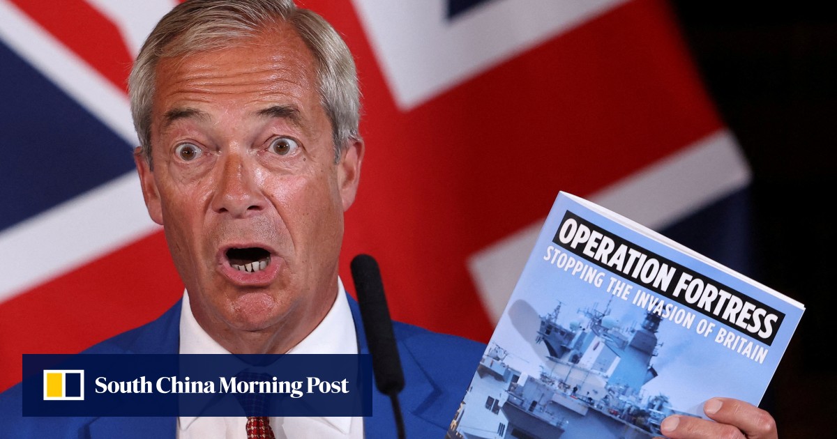 Hard-right Reform UK vows to use navy to stop small boats if it wins power