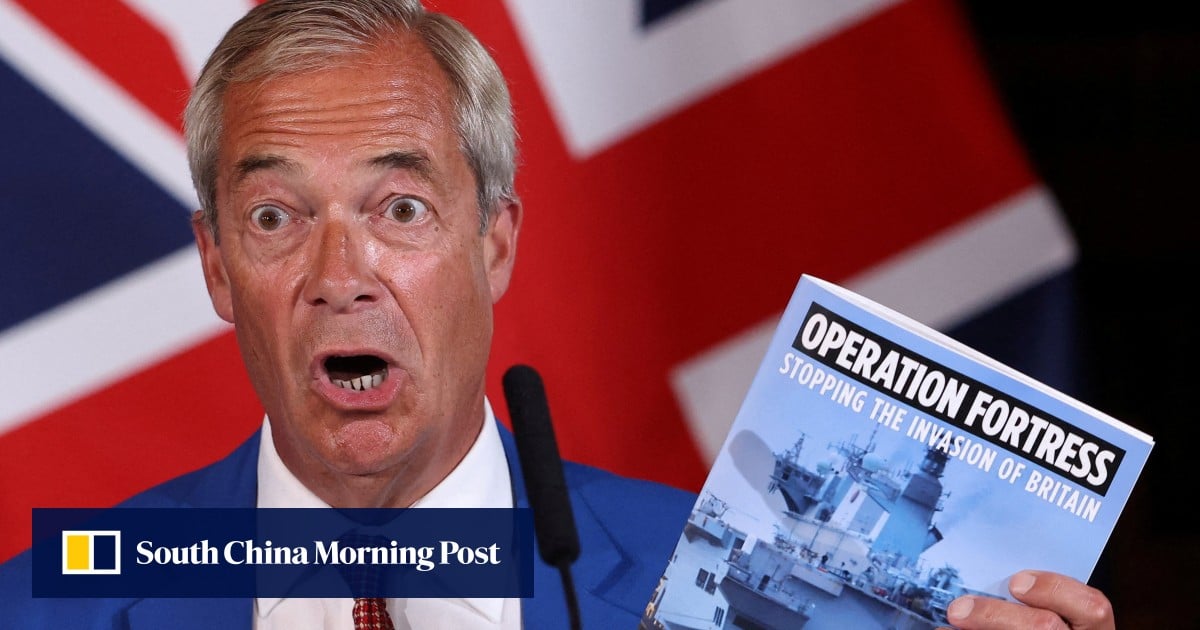 Hard-right Reform UK vows to use navy to stop small boats if it wins power