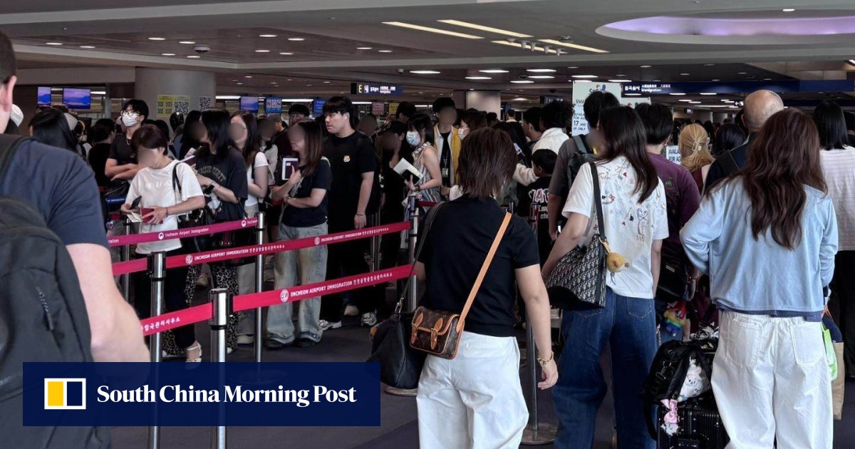 Flying to South Korea? Brace for 80-minute wait at Incheon airport immigration