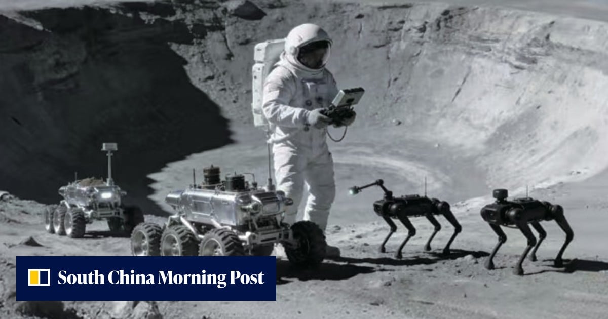 China’s lunar research station could be guarded by robot watchdogs, space scientists say
