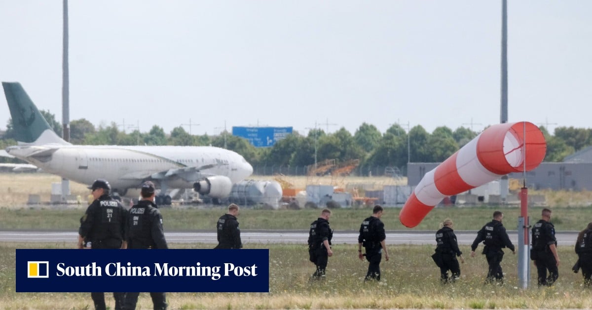 Bus driver kicked explosive drone out of the air at German airport Bus driver kicked explosive drone out of the air at German airport