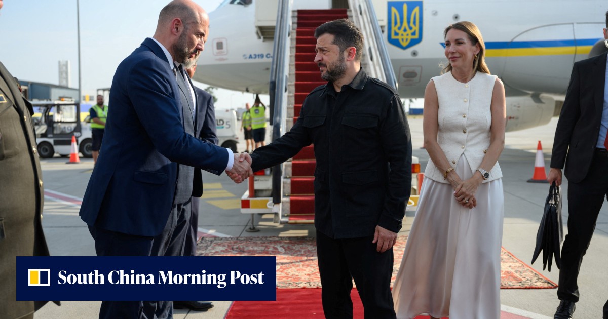 Ukraine’s Zelensky makes first visit to Russia-friendly Serbia