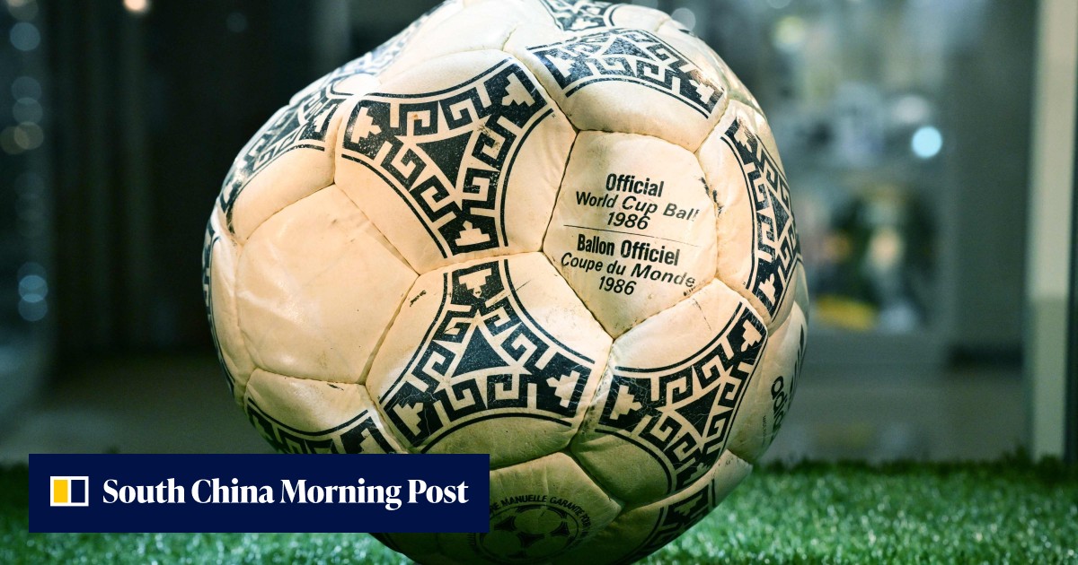 Maradona’s ‘Hand of God’ ball heads to US auction