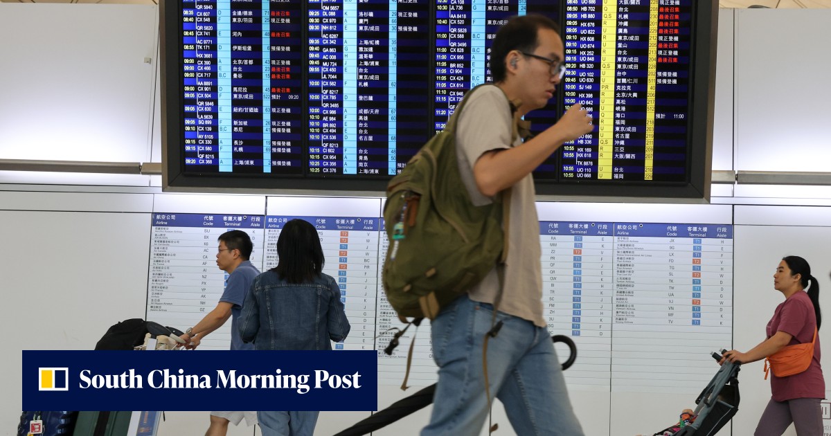 Typhoon Dolphin grounds Hong Kong flights, disrupts trips and business in Japan