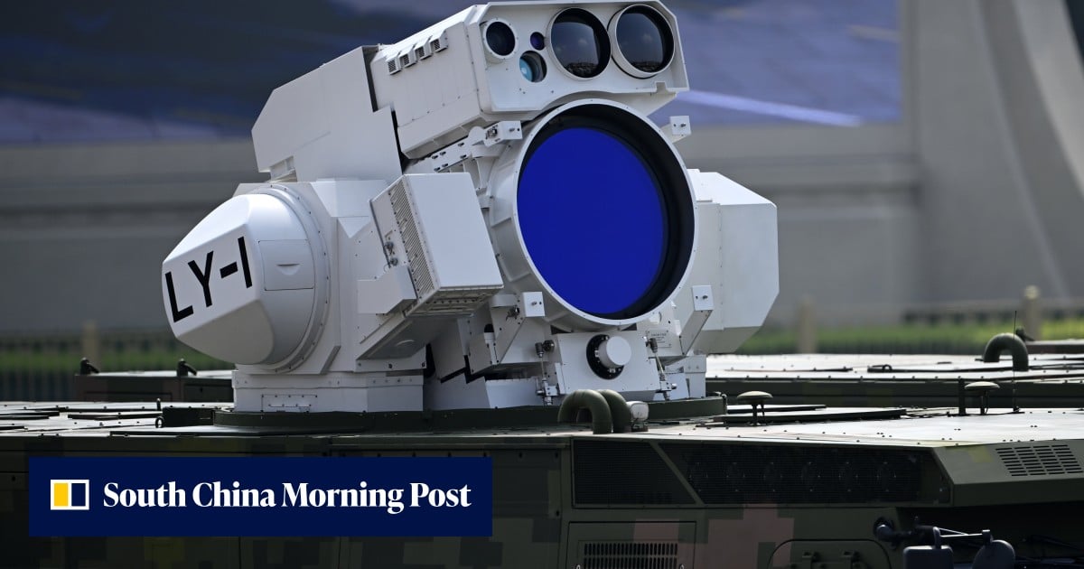 Powerful anti-drone laser spotted on PLA amphibious ship in South China Sea