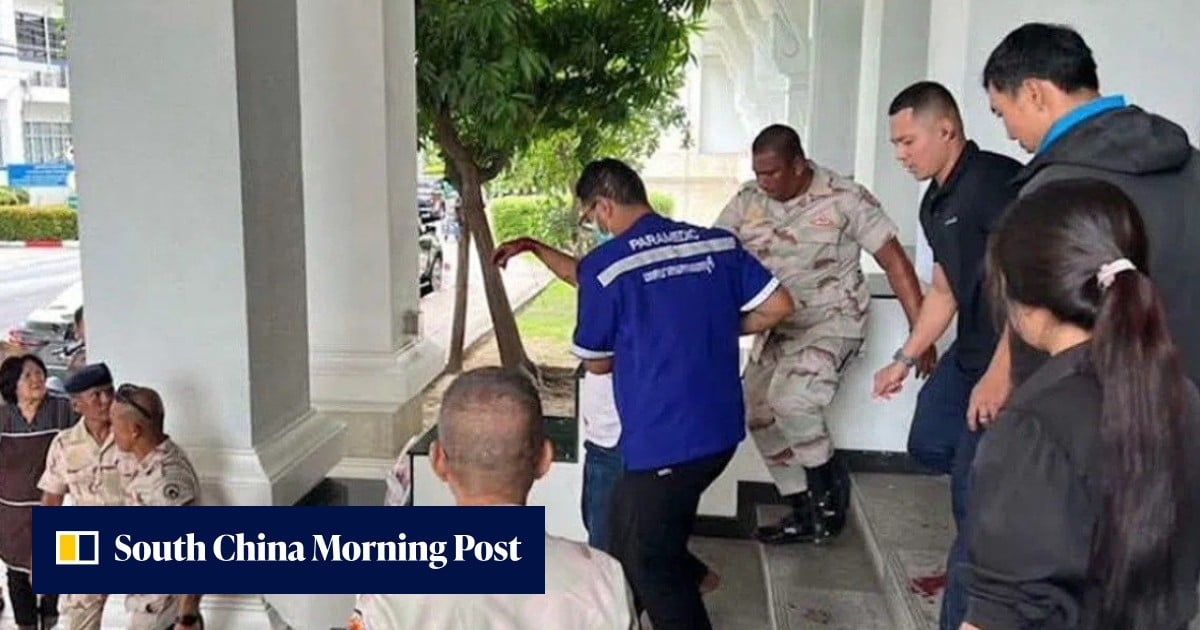 2 injured in Thai government office shooting, ex-MP arrested