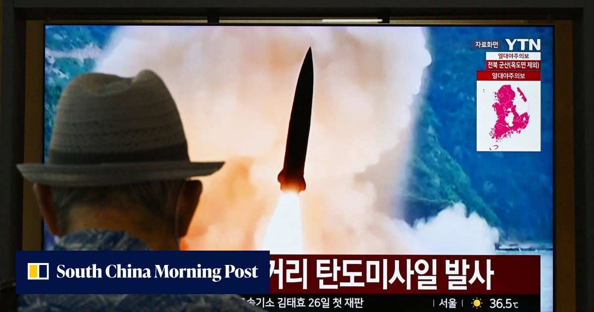 North Korea launches a suspected ballistic missile, Japan says