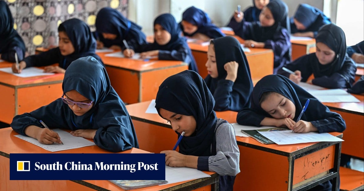 2.4 million Afghan girls banned from schools 5 years after Taliban takeover, UN says