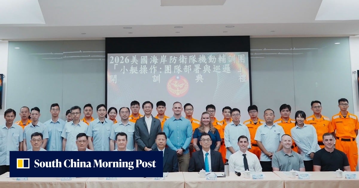 US team sent to Taiwan to train coastguards amid surge in mainland Chinese activity