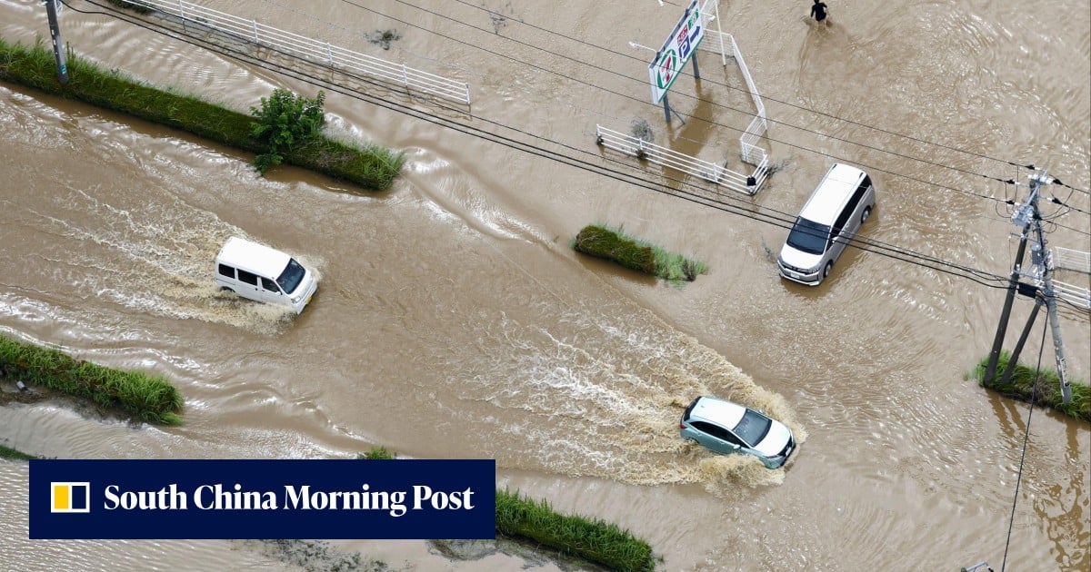 Heavy rains in Japan leave 4 dead and thousands stranded at Narita airport