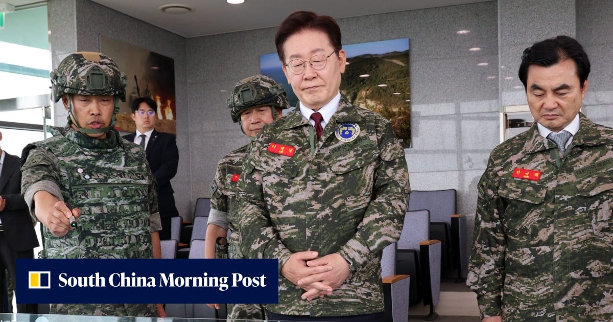 South Korea’s president proposes formal end to Korean war talks with North