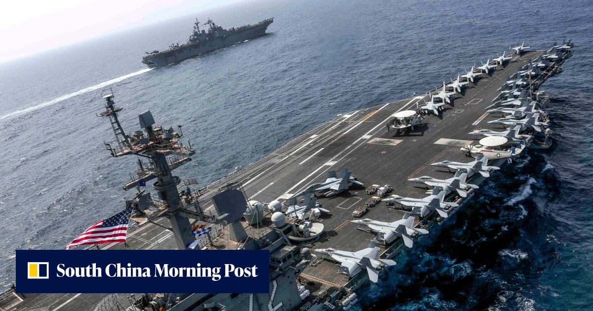 Iran war: Trump dismisses concerns over conditions on USS Abraham Lincoln aircraft carrier