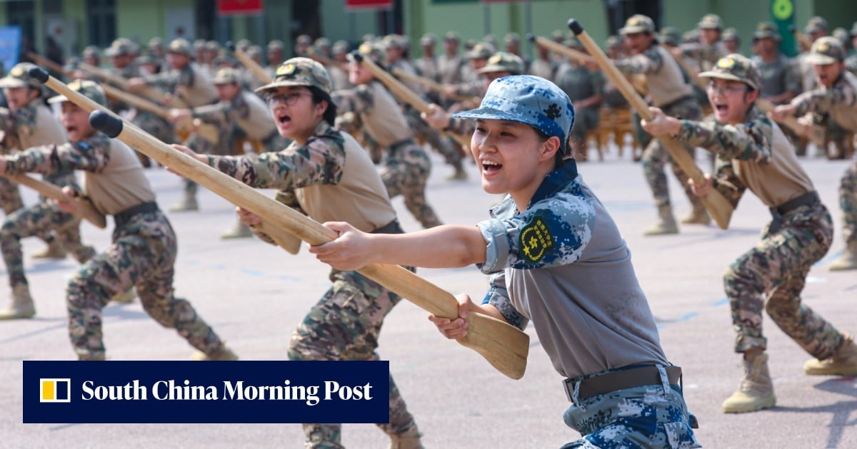 500 PLA summer camp cadets battle heat as they step out of their comfort zone