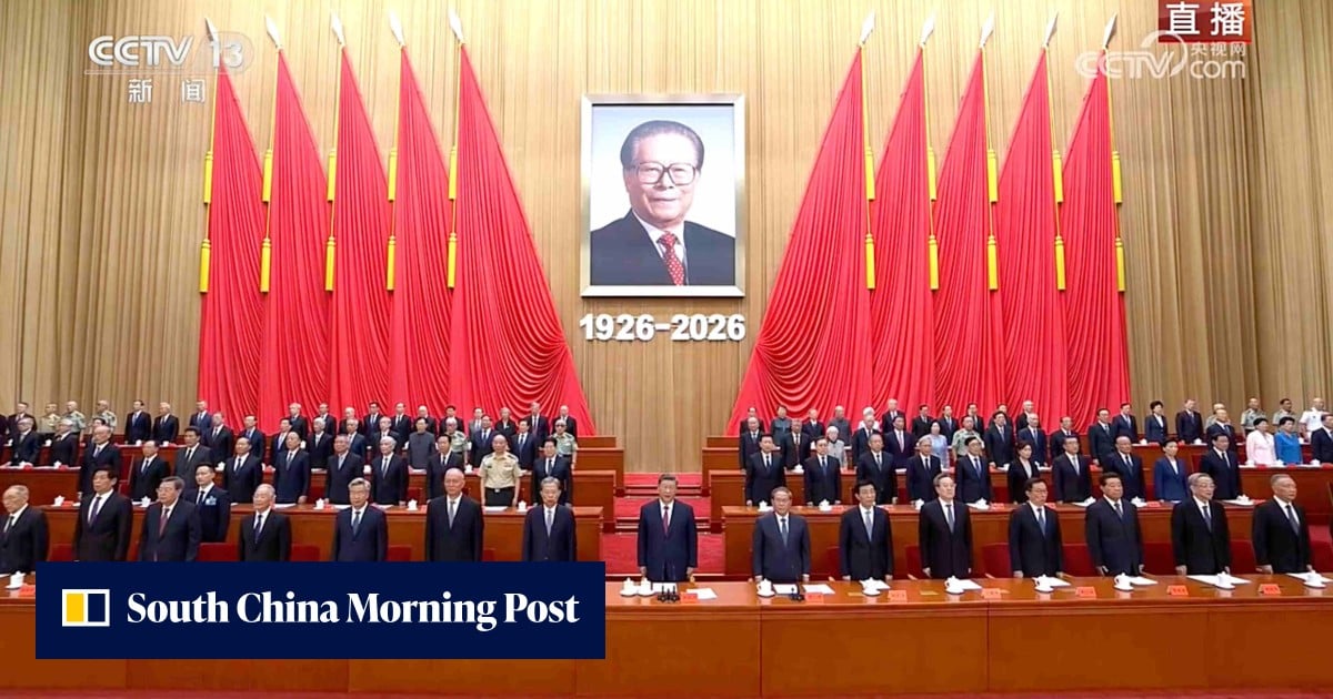 China’s Xi praises former president Jiang’s contribution in show of party unity