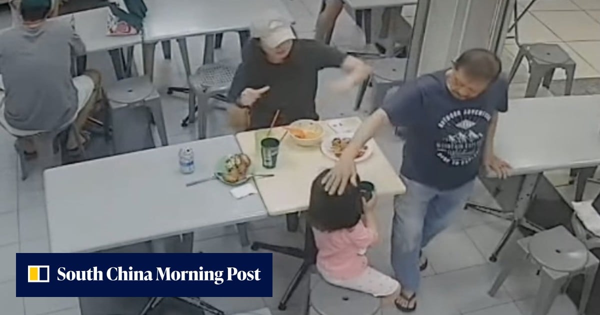 Shoving incident in Singapore over man patting girl’s head stirs heated debate