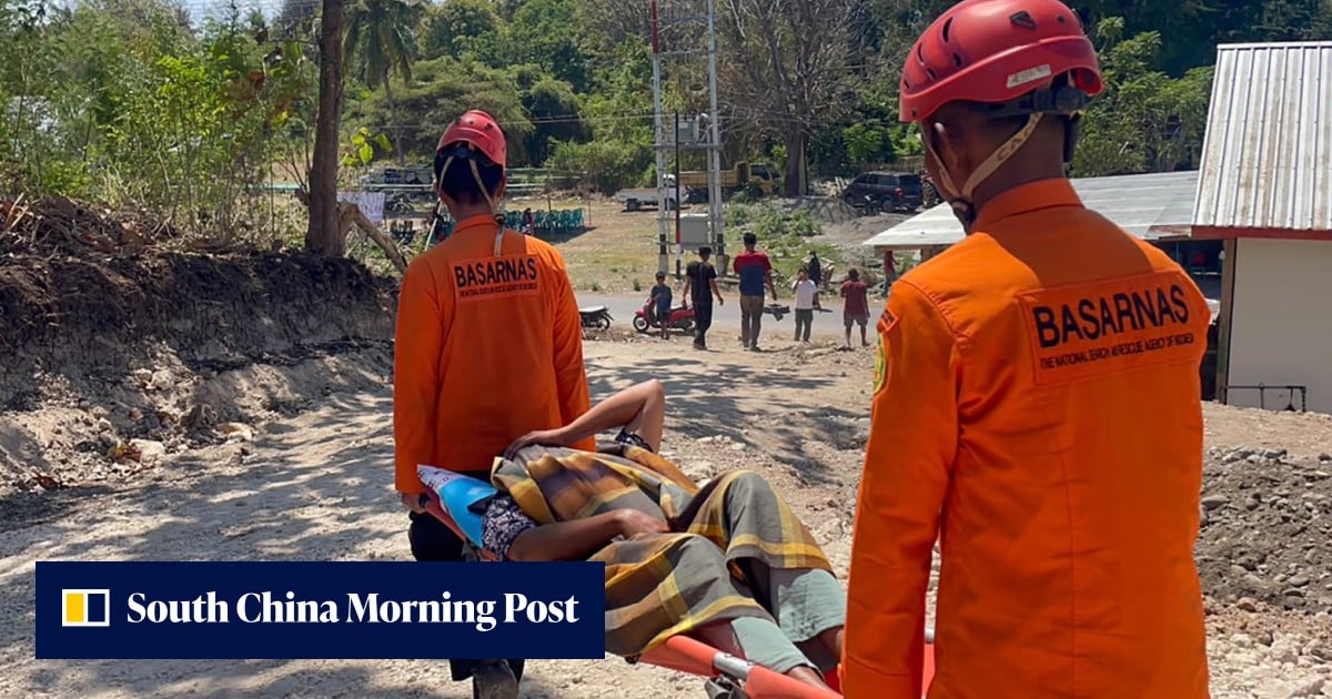 Magnitude 5.9 aftershock strikes Indonesia’s Flores as quake death toll rises to 53