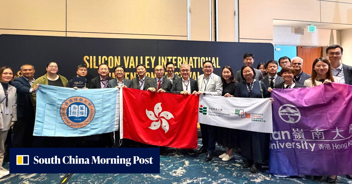 Hong Kong inventors win grand prix, 35 medals at Silicon Valley festival