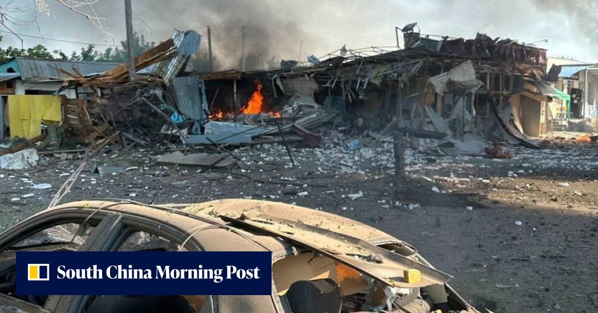 Ukraine vows to respond after Russian strike kills 10 in northeast region