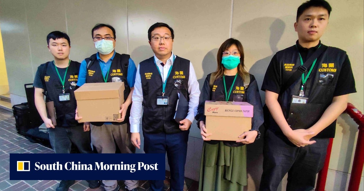 Hong Kong customs raids office in Opatra London probe after 6 complaints