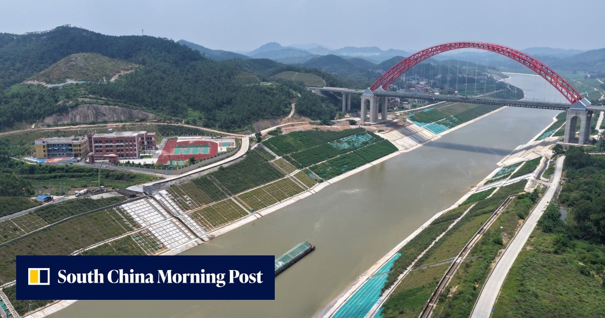 China launches Pinglu Canal, slashing transit time to Southeast Asia - South China Morning Post