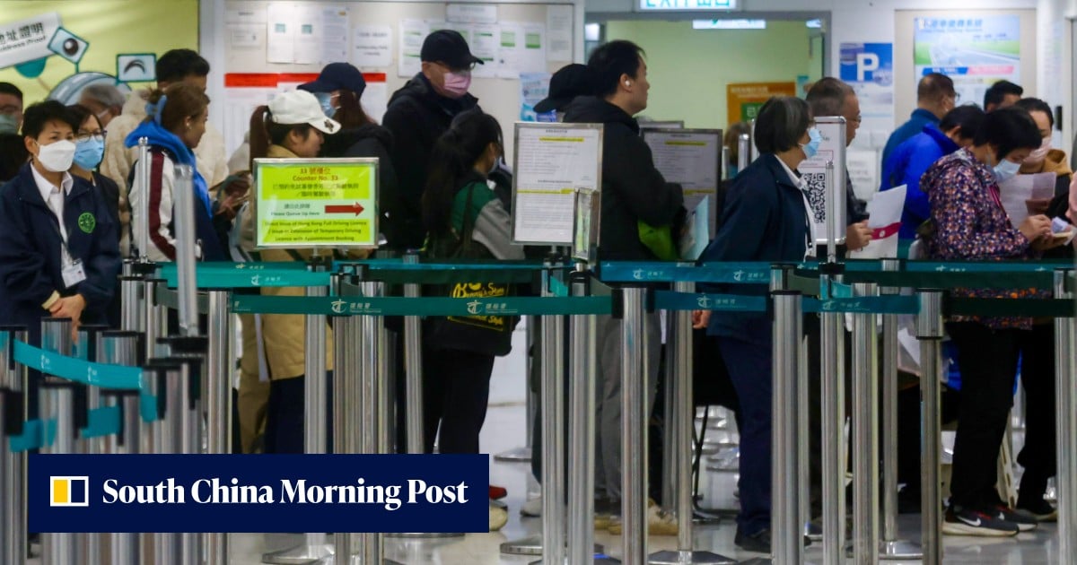 Hong Kong drivers to renew vehicle licences in 1 day by year-end under AI system