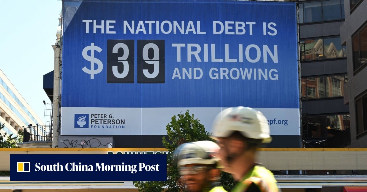 US debt hits US$40 trillion high, raising ‘doom loop’ risk