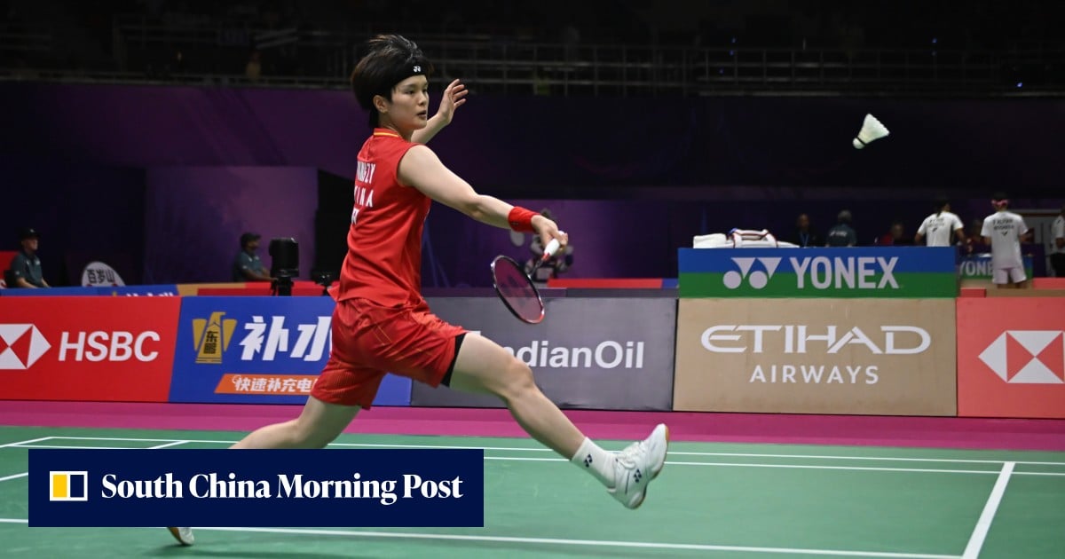 Chinese badminton star Wang Zhiyi in ‘fake injury’ controversy after world championships win