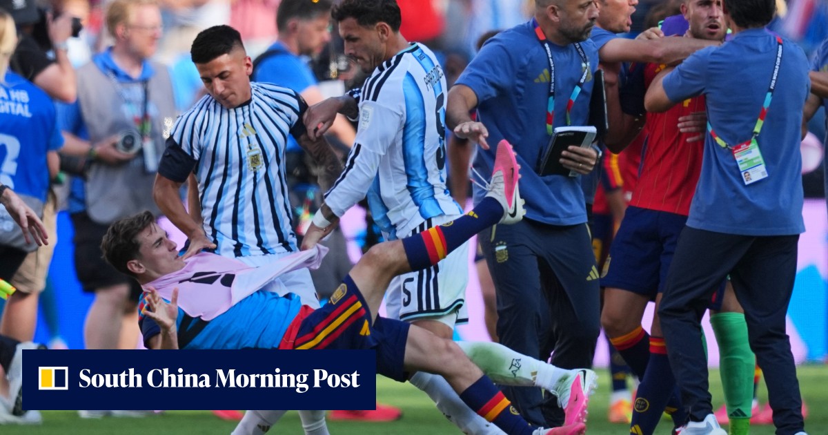 Leandro Paredes banned for 10 games after World Cup final fracas ...