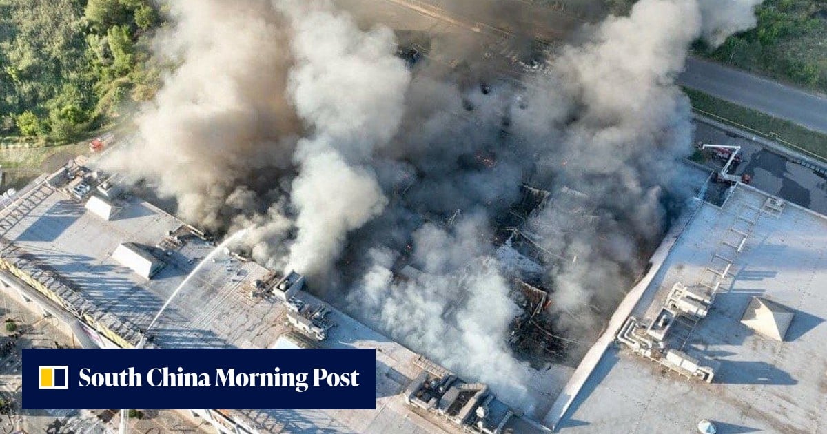Russian drone strikes on Ukraine shopping centre kill 16, injure 130