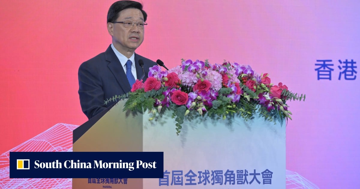 李家超籲初創企業把握機遇，以香港為「黃金門戶」
