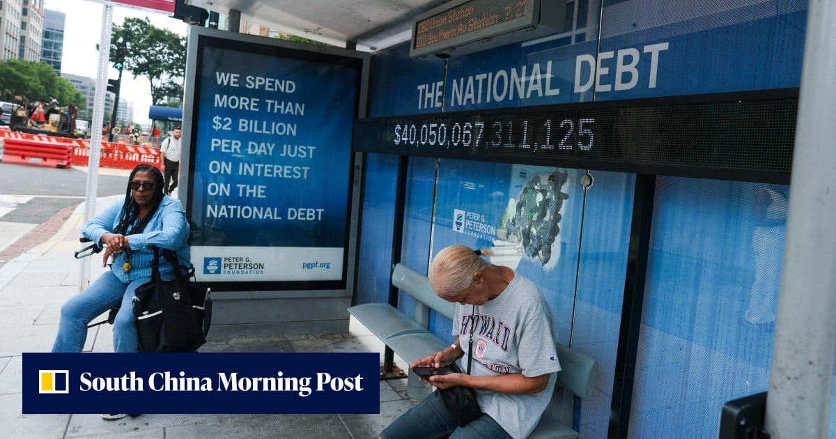 America’s US$40tr debt gamble is getting harder to ignore, economists say after ‘grow’ goal