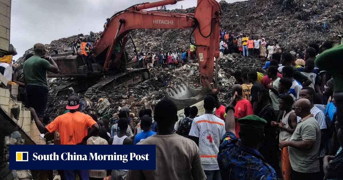 Photo: SCMP Guinea Landfill Collapse Kills 30 After Heavy Rains in Conakry