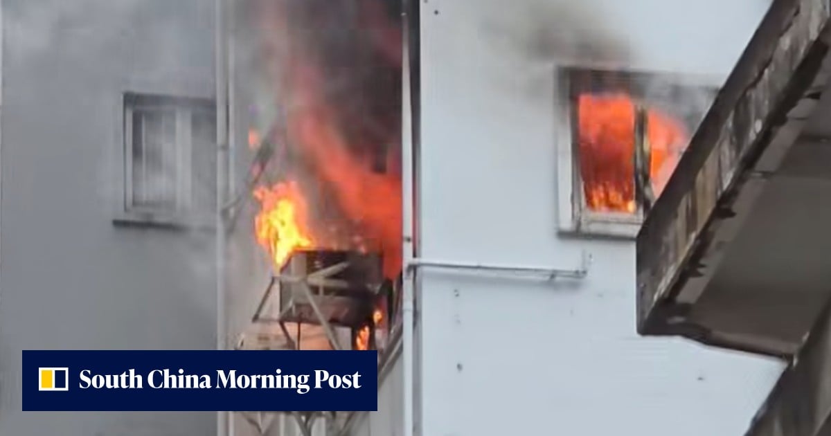 58 evacuated, woman taken to hospital after fire at Hong Kong flat