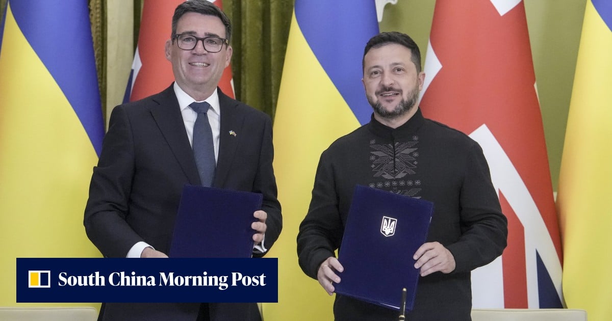 Photo: scmp.com PM Andy Burnham to Lobby President Trump on Ukraine Defense Needs in September
