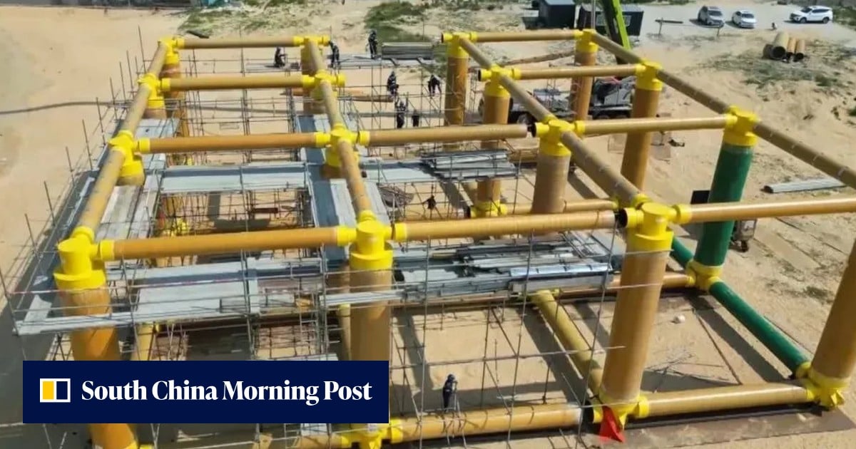 China launches world’s first 100kW bamboo-built floating solar farm off Shandong coast