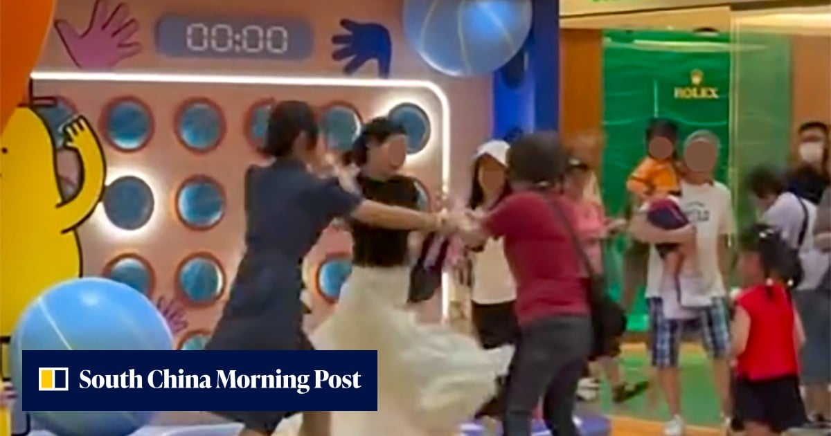 3 women charged over Hong Kong play-area brawl, police say grandmother was hit first