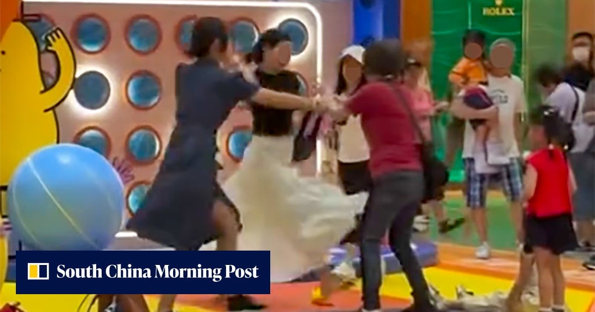 Hong Kong lawyer warns against doxxing after AIA staff suspended over mall brawl