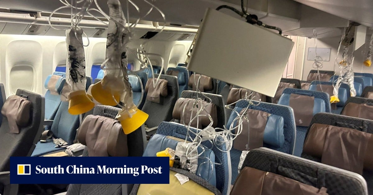 ‘I owe him’: wife of man who died after turbulence sues Singapore Airlines