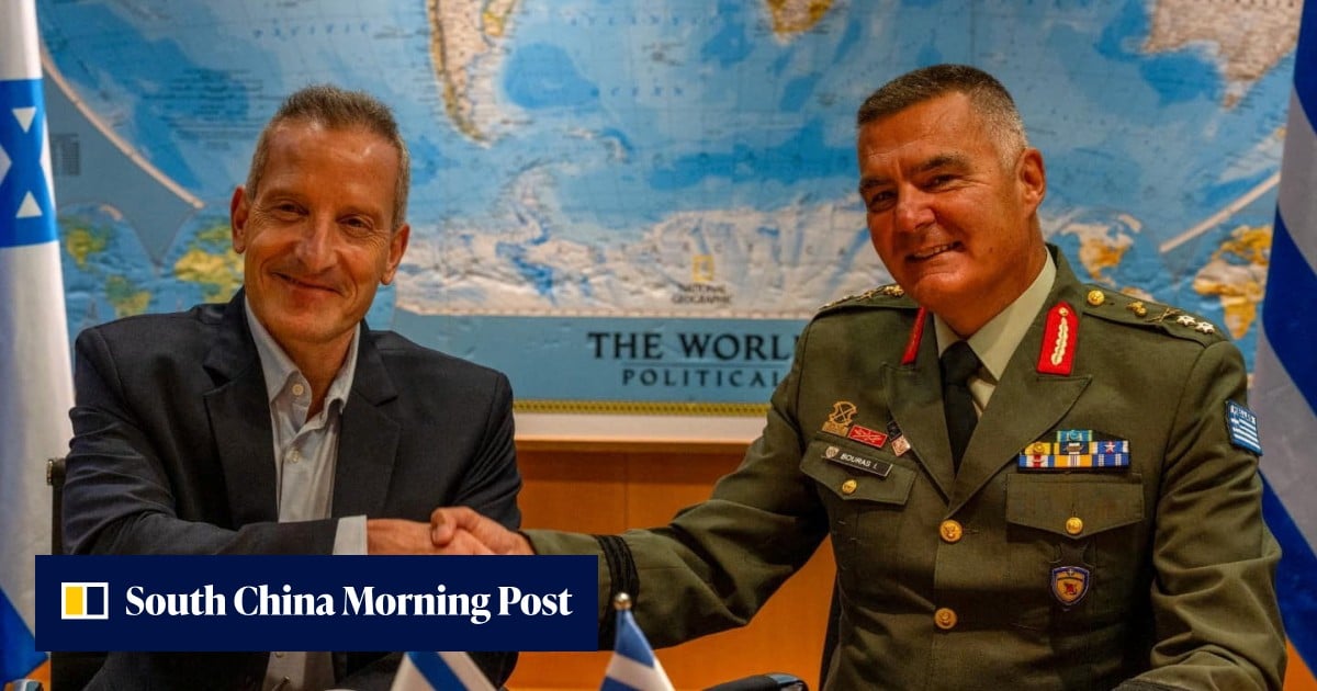 Israel and Greece sign US.5 billion defence deal, largest ever between the 2 Israel and Greece sign US.5 billion defence deal, largest ever between the 2