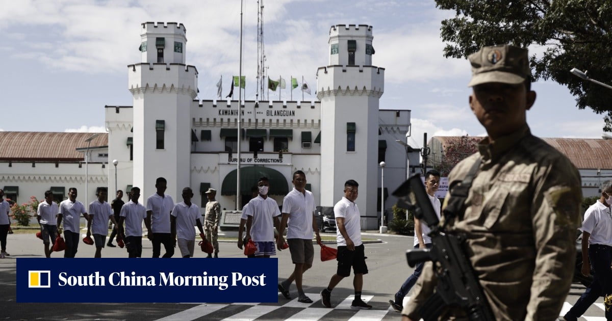 Freed Hongkonger sent back to jail as storm delays deportation from Philippines