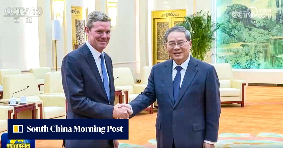 China’s Li pledges to address US firms’ ‘reasonable concerns’ at Beijing meeting