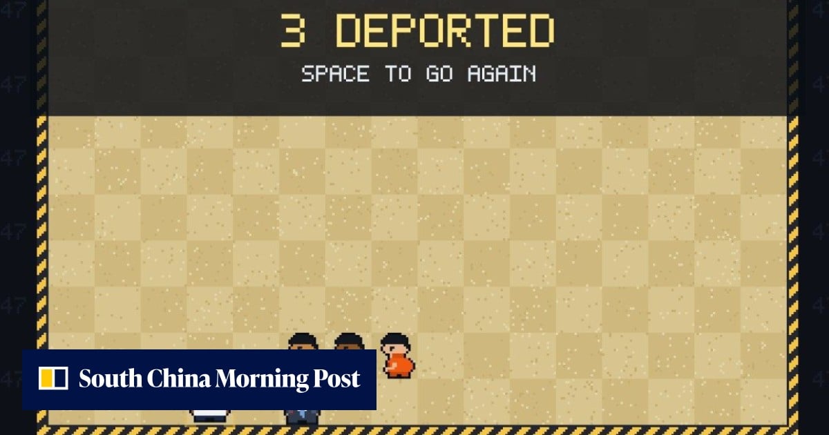 White House launches video games depicting migrant arrests and border walls