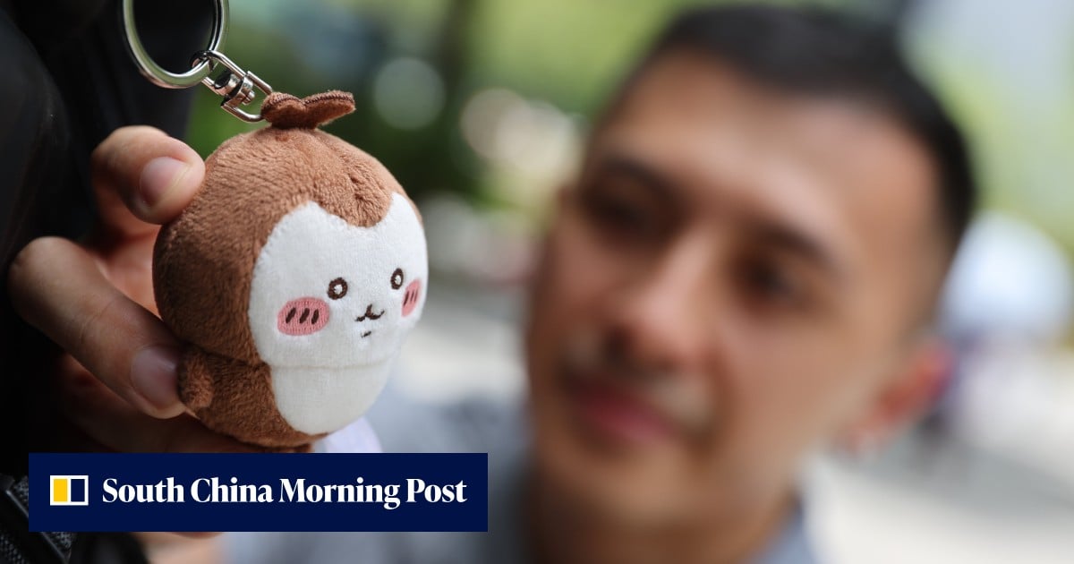 Hong Kong men turn to plush ‘bag charms’ for self-expression, comfort