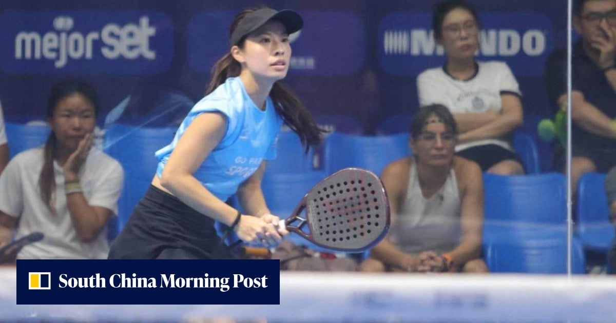 Venise Chan, 37 anni, si prepara al quarto Asian Games in padel, dopo una carriera in tennis e pickleball
