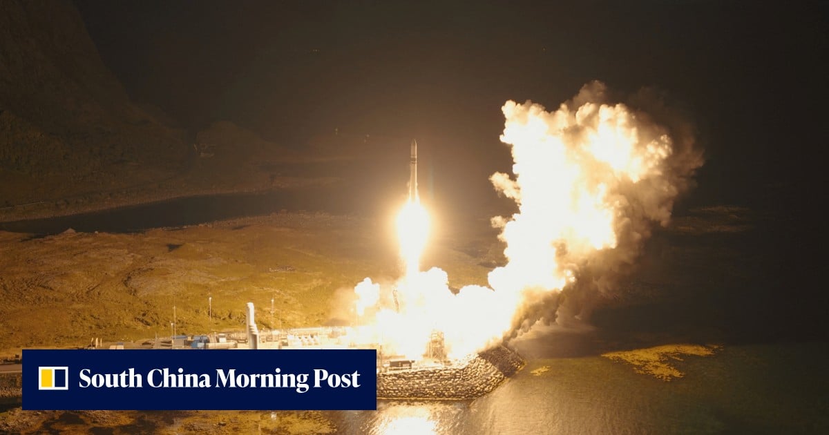 German rocket reaches space as Europe enters satellite launch race German rocket reaches space as Europe enters satellite launch race