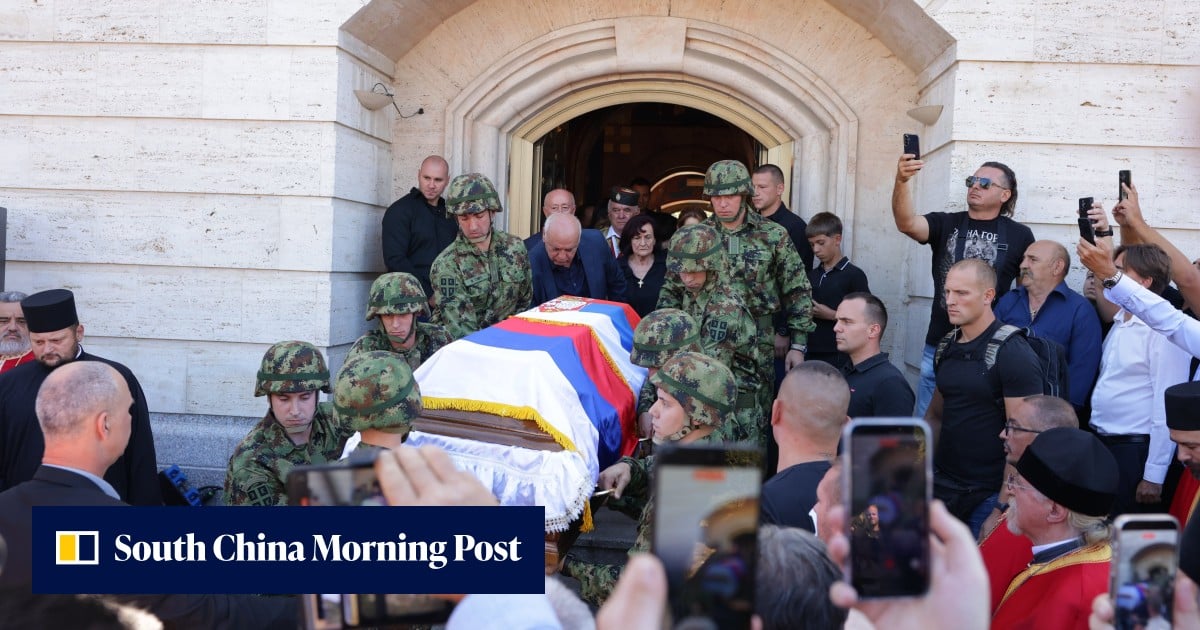 War criminal Mladic buried with military honours in Serbia despite EU warnings